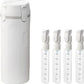 ✨50 % DE RÉDUCTION !!🧴Flacons distributeurs rechargeables 4 en 1 pour le voyage – Compact, étanche & ultra-pratique
