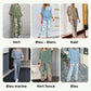 🔥OFFRE SPÉCIALE🔥Ensemble pantalon imprimé et top à col ras du cou