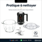 🔪Hachoir de cuisine sans fil alimenté par USB pour la viande, les sauces et plus encore – rapide, hygiénique et facile ! 🍖🥦