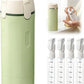 ✨50 % DE RÉDUCTION !!🧴Flacons distributeurs rechargeables 4 en 1 pour le voyage – Compact, étanche & ultra-pratique