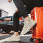 👟Chaussures Homme Respirantes en Maille Légère 🌞Confort Optimal, Antidérapantes | Soutien de la Voûte Plantaire 🚶‍♂️