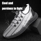 👟Chaussures Homme Respirantes en Maille Légère 🌞Confort Optimal, Antidérapantes | Soutien de la Voûte Plantaire 🚶‍♂️