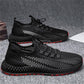 👟Chaussures Homme Respirantes en Maille Légère 🌞Confort Optimal, Antidérapantes | Soutien de la Voûte Plantaire 🚶‍♂️