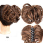 💥45% DE RÉDUCTION✨Perruque à Pinces avec Cheveux Naturels