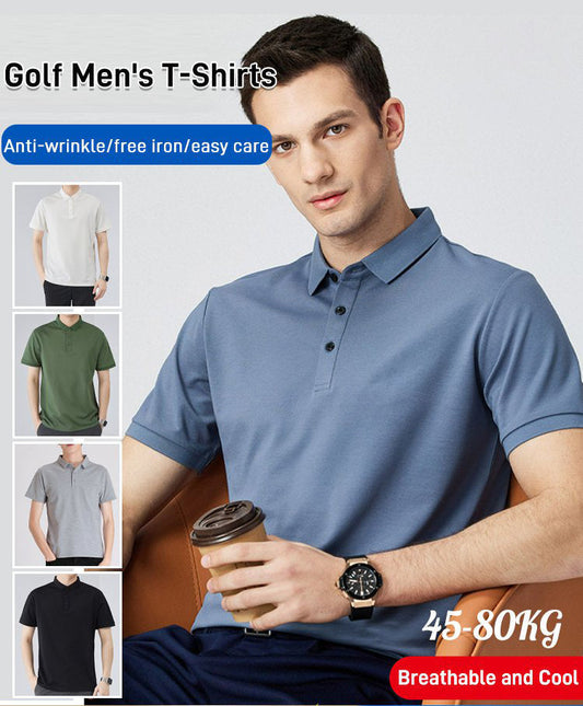 🔥 Soldes d'été 👕 Chemise de golf pour homme à séchage rapide et évacuation de l'humidité