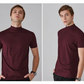 🔈🔈 Soldes 2026 - 50 % DE RÉDUCTION 🎁 T-shirt slim fit à col montant pour homme