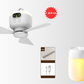 🎁 2 achetés = Livraison offerte !✈️ Ventilateur de Plafond Rechargeable avec Éclairage LED