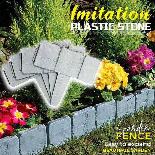 ⏰ OFFRE LIMITÉE : -50 % DE RÉDUCTION ! 🌿 Clôture de jardin en pierre reconstituée – Résiste aux intempéries, Durable & Facile à installer 🏡