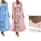 🌸👗Ensemble deux pièces fleuri élégant pour femme – le look parfait pour les vacances d'été✨