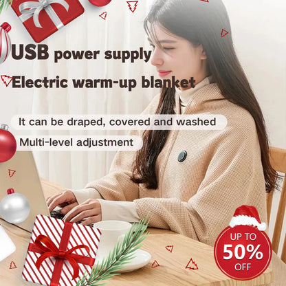 🎅Les meilleurs cadeaux d'hiver 🔥 Châle chauffant portable (achetez-en 2, la livraison est gratuite)