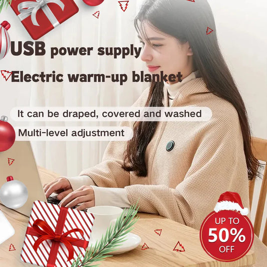 🎅Les meilleurs cadeaux d'hiver 🔥 Châle chauffant portable (achetez-en 2, la livraison est gratuite)