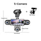 📢 50% DE RÉDUCTION ! 🚗 Caméra Embarquée 4 Canaux 1080p – Vision Nocturne & Stationnement 24h/24 pour Sécurité Auto 🛡️