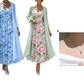 🌸👗Ensemble deux pièces fleuri élégant pour femme – le look parfait pour les vacances d'été✨