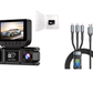 🔥 -50 % jusqu'à épuisement des stocks ! 🚗 Dashcam Full HD 1080p avec 4 caméras et Wi-Fi