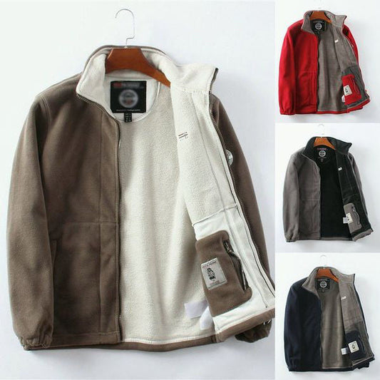 📢51% de réduction！！！📍🎁Veste chaude rembourrée double couche unisexe