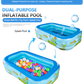 📢📢40% DE RÉDUCTION !! ⏰ Piscine Gonflable pour Enfants – PVC Robuste & Installation Facile – Parfaite pour s'amuser dans le jardin les jours de chaleur – Sûre et Colorée pour les Enfants 🌞✨