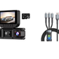 🔥 -50 % jusqu'à épuisement des stocks ! 🚗 Dashcam Full HD 1080p avec 4 caméras et Wi-Fi