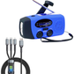 🆘 Sécurité Ultime Autonome - Radio de Survie Multifonction Solaire & Manivelle - Lampe Torche, Chargeur USB, Alerte