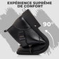 📢📢55 % de réduction !!!🎅 Bottines en cuir avec fermeture éclair double face et extrémités pointues pour hommes