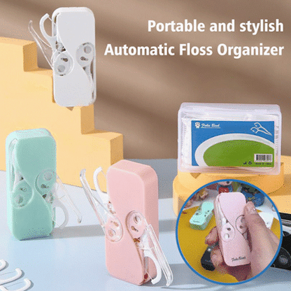 50 % de descuento por tiempo limitado en Navidad - Dispensador de hilo dental portátil