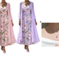 🌸👗Ensemble deux pièces fleuri élégant pour femme – le look parfait pour les vacances d'été✨