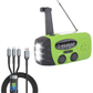 🆘 Sécurité Ultime Autonome - Radio de Survie Multifonction Solaire & Manivelle - Lampe Torche, Chargeur USB, Alerte