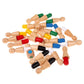 Cadeaux pour enfants🎁Jeu d'échecs en bois Memory Match Stick