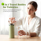 ✨50 % DE RÉDUCTION !!🧴Flacons distributeurs rechargeables 4 en 1 pour le voyage – Compact, étanche & ultra-pratique