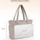 💕Offre spéciale -50 %🎁Sac fourre-tout Wandering Nature avec porte-gobelet, compartiment pour ordinateur portable et housse pour chariot pour voyage, travail, infirmière, femmes