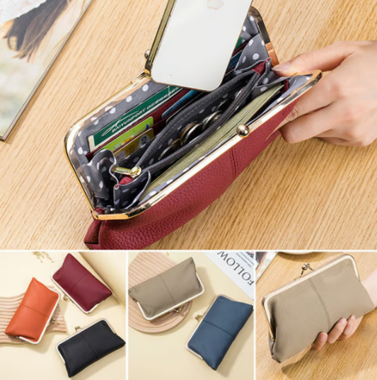 🔥 Goût raffiné, offre rare – 50 % de réduction | Portefeuille long en cuir véritable de qualité supérieure – Élégance intemporelle, prix imbattable
