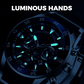 ⌚🔥Montre à Quartz Multifonctionnelle Imperméable pour Hommes【Une montre d'un excellent rapport qualité-prix】