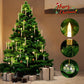 🎁Promotion de Noël anticipée - 49 % de réduction🎄Bougies LED pour sapin de Noël avec crochet en boule de cristal transparent