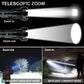 🎁🔋Lampe de poche laser tactique rechargeable à LED haute luminosité 50000-160 000⚡
