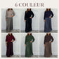 📢📢50 % de réduction !! 🥰Robes plissées à col rond pour femmes, élégantes et stylées