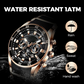 ⌚🔥Montre à Quartz Multifonctionnelle Imperméable pour Hommes【Une montre d'un excellent rapport qualité-prix】