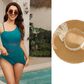 💎 50% DE RÉDUCTION ! 💎 Robe de Bain Une Pièce Sexy – Taille Haute, Détail en Maille Transparente & Coupe Ruchée Ajustable 🩱🔥