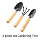 💎 Kit 3-en-1 Jardinage – Désherbage, Plantation & Ratissoir en Acier Inoxydable Épaissi 🌸🛠️