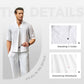 🌿💧Ensemble deux pièces en coton pour hommes : haut et pantalon✈️ Livraison gratuite