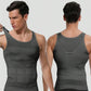 T-shirt de compression pour homme, coupe ajustée, sous-vêtement sculptant