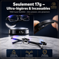 Lunettes de lecture sans monture, ultra-légères, à verres taillés en diamant