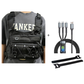 🔥Promotion exceptionnelle : 50% de réduction🔥 Lot de gilets de cyclisme avant et arrière pour homme – Compatible avec un système d'hydratation, 3 L de capacité de rangement, maille respirante 🏃