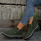 ✨ BEST SELLER🔥Bottines pour femmes à bout rond et fermeture à glissière sur le côté