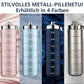 💐50% DE RÉDUCTION ! Pilulier Métal Compact & Étanche – Compagnon de Voyage Idéal 🧳🔒【Prix Casse】