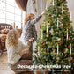🎁Promotion de Noël anticipée - 49 % de réduction🎄Bougies LED pour sapin de Noël avec crochet en boule de cristal transparent