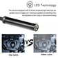 💡🔥 50 % DE RÉDUCTION – Caméra endoscopique douce Magic Wifi 😍✨ – Sonde ultrafine 7 mm, étanche IP67, 6 LED réglables & compatible 3 en 1 📱🔧