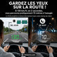 Affichage tête haute (HUD) GPS automobile Compteur de vitesse numérique