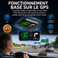 Affichage tête haute (HUD) GPS automobile Compteur de vitesse numérique