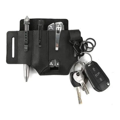 Sac de Ceinture pour Multi-outils Tactique en Faux Cuir
