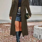 ⏳Spécial à durée limitée⏰Manteau long chaud à double boutonnage pour femme🧥