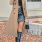 ⏳Spécial à durée limitée⏰Manteau long chaud à double boutonnage pour femme🧥